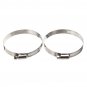 2Pcs 60MM/75MM/80MM Warm Air Ducting Hose Clamp Clip for Eberspacher Webasto Propex
