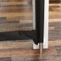 Pet Dog Gate Safety Guard Folding Baby Toddler Stair Retractable Door