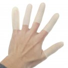 100Pcs Cutting Edge Latex Finger Cot Anti Slip Rubber Fingertip Protective Finger Gloves