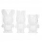 S/M/L DIY Silicone Mold Sleeping Baby Mould Aromatherapy Plaster Storage Container