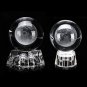 Moon Crystal Ball With Light Effect Base 3D Engraving Colorful Ornaments Crafts Desktop Decorations