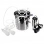 5L Electric Cow Goat Sheep Milking Machine Vacuum Pump Milker Double Head 220V