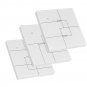 1/2/3 Way AC100-240V Smart Wifi Light Switch Wall Touch Switch Panel Work with Alexa Google Home