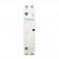 TAIXI 25A 1NO/2NO AC Contactor 24~220V 50/60HZ Din Rail Household AC Modular Contactor