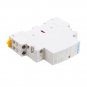 TAIXI 25A 1NO/2NO AC Contactor 24~220V 50/60HZ Din Rail Household AC Modular Contactor