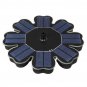 IP68 180L/H 1.4W Solar Powered Fountain Pump Kit Floating Pools Garden Ponds Brushless Water
