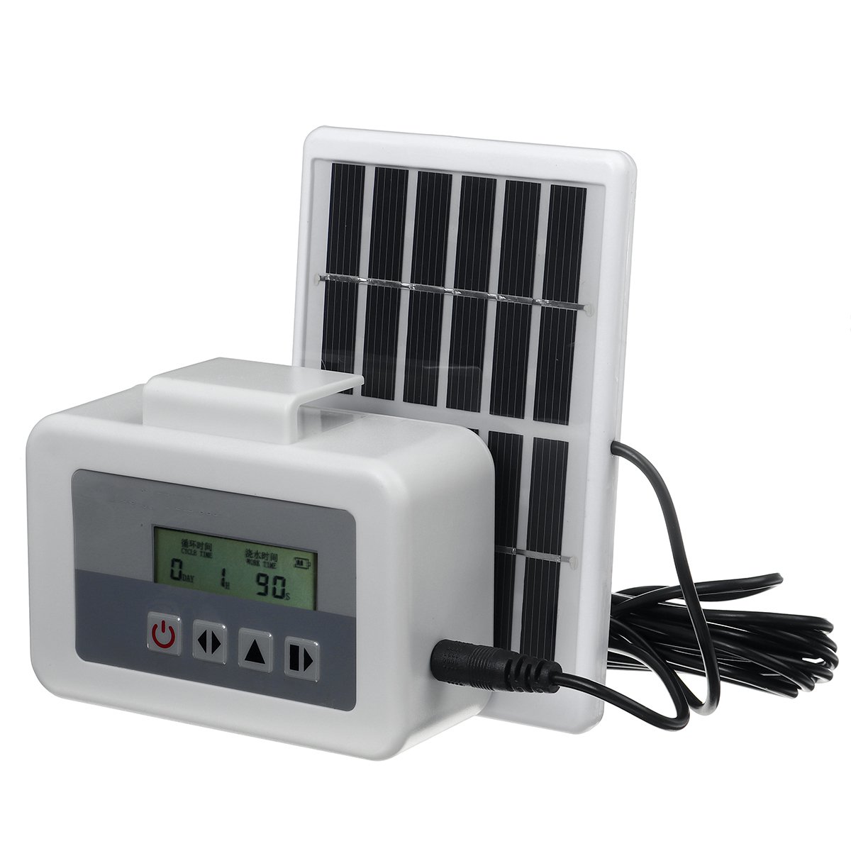 USB Drip Irrigation System Solar Power Intelligent Water Timing Drip Irrigation DIY Kit Solar Panel 