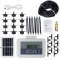 USB Drip Irrigation System Solar Power Intelligent Water Timing Drip Irrigation DIY Kit Solar Panel 