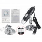 8 LED Light Adjustable Dimmer Microscope Computers Real-Time Video Inspection Digital Microscope Mic