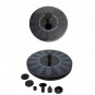 3.7-12V 55cm Solar Floating Water Fountain With 7Pcs Nozzles Bird Bath Small Pond Swimming Pool Gard