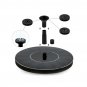 3.7-12V 55cm Solar Floating Water Fountain With 7Pcs Nozzles Bird Bath Small Pond Swimming Pool Gard