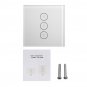 Excellway WIFI Smart Wall EU Switch Touch Panel APP Control With Alexa/Google Home