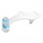 Toilet Bidet Hot/Cold Water Dual Spray Non-Electric Mechanical Self Cleaning Adjustable Angle Bidet 