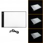 A4 USB 5V 2A LED Eyesight-protected Artists Drawing Pad Animation Tracing Light Box Tablet Board