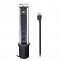 USA Plug 3/4/5/6 Power 2 charge USB Hidden Kitchen Table Pop Up Electrical Socket
