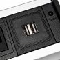 Pop Up Power Outlet Household Office Electrical Outlet Socket USB Ports 3/4/5 Position Plug Socket