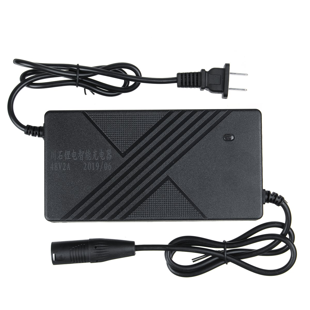 48V 2A Li-ion Battery Charger For Electric Bicycle Scooter 220V