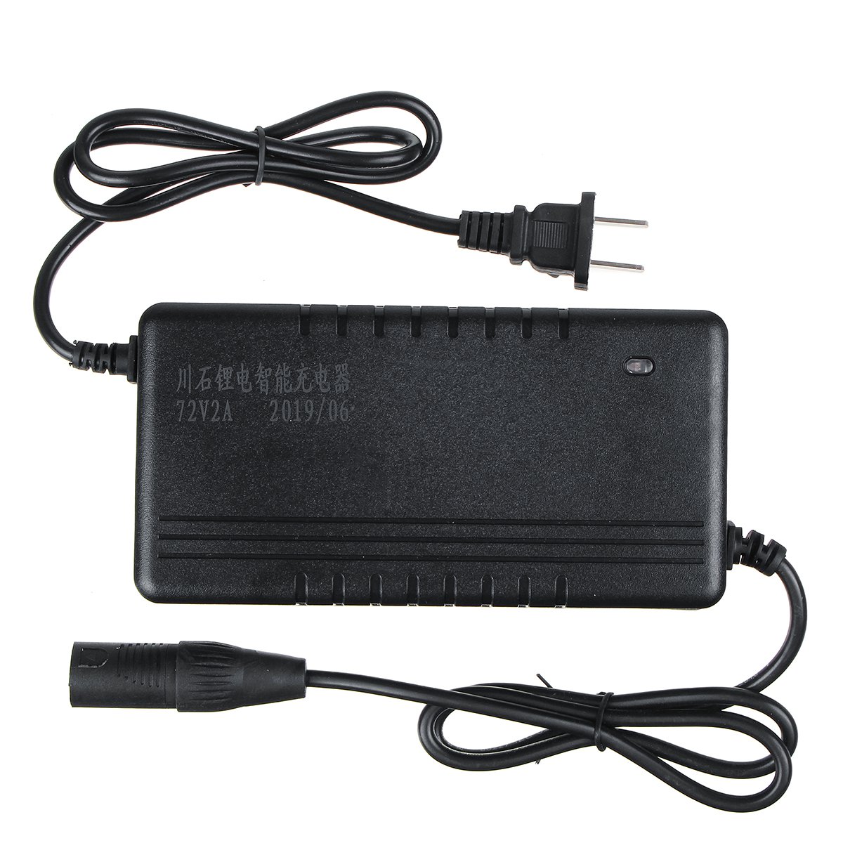 72V 2A Li-ion Battery Charger For Electric Bicycle Scooter 220V