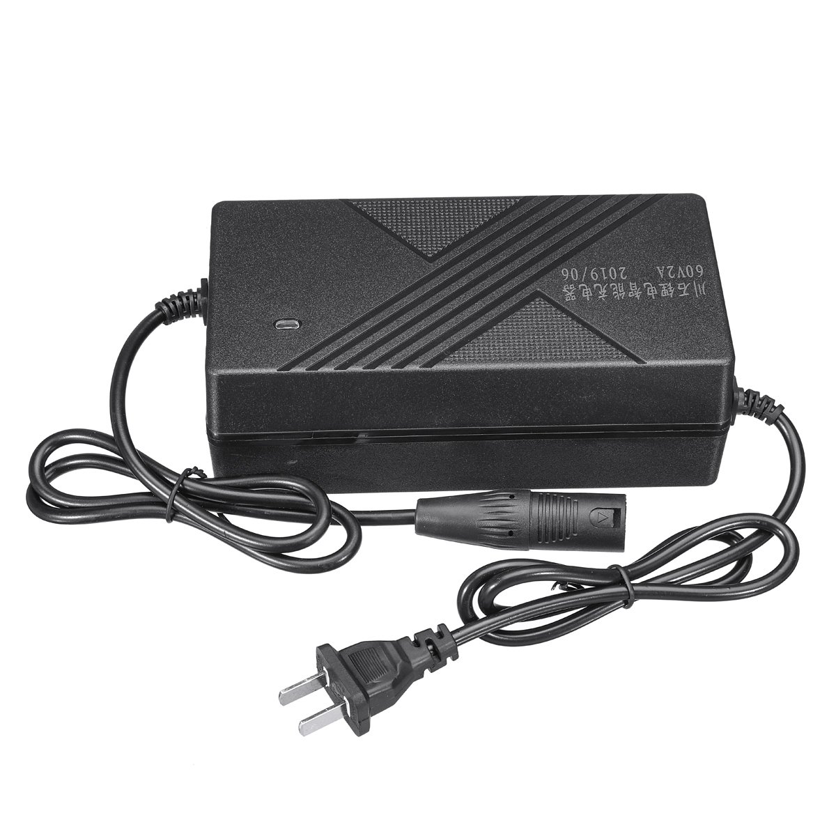 60V 2A Li-ion Battery Charger For Electric Bicycle Scooter 220V