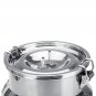 7L Bucket Electric Cow Milking Machine Sheep Goat Milker Portable Vacuum Pump