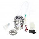 4L 1Gal Portable Cow Cattle Milking Machine Sheep Milker with Pump Pulsator