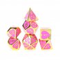 7PCS Metal Polyhedral Dices Set For Dungeons and Dragons Dice Desktop RPG Game