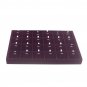 Velvet Jewelry Ring Earring Display Tray Holder Organizers Storage Box Showcase Tray Rack