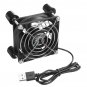 8CM 5V USB Router TV Box Cooling Fan for DIY Cooling Ventilation Exhaust Project