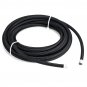 AN3/AN4/AN6/AN8/AN10 20FT Fuel Hose Oil Gas Line PTFE Nylon Stainless Steel Braided Hose
