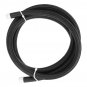 AN3/AN4/AN6/AN8/AN10 8FT Fuel Hose Oil Gas Line PTFE Nylon Stainless Steel Braided Hose