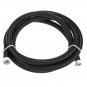 AN3/AN4/AN6/AN8/AN10 8FT Fuel Hose Oil Gas Line PTFE Nylon Stainless Steel Braided Hose