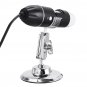 1600X Portable 8 LED Light Adjustable Dimmer Practical Hand Held Microscope Computers Real-Time Vide