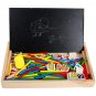 Wooden Clock Number Mathematics Toys Kids Early Learning Math Educational Toys Gift Blackboard Chalk
