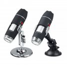 1600X USB Digital Microscope Handheld 8LED Endoscopic Magnifier Camera Lab Device