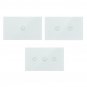 110V-240V US Plug Smart Voice Control Glass Panel Switch Waterproof Electric Shockproof Panel Timer
