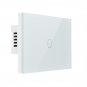 110V-240V US Plug Smart Voice Control Glass Panel Switch Waterproof Electric Shockproof Panel Timer