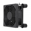 9CM Router Cooling Fan Rack 5V USB TV Box Notebook Cooling Rack With Foot Pad