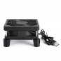 9CM Router Cooling Fan Rack 5V USB TV Box Notebook Cooling Rack With Foot Pad
