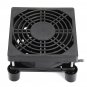 9CM Router Cooling Fan Rack 5V USB TV Box Notebook Cooling Rack With Foot Pad