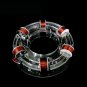 6 Coil Ring Accelerator Digital Magnetic Levitation Cyclotron High-tech Physics Model Diy Kit Kids T