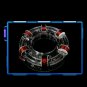 6 Coil Ring Accelerator Digital Magnetic Levitation Cyclotron High-tech Physics Model Diy Kit Kids T