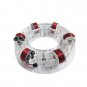 6 Coil Ring Accelerator Digital Magnetic Levitation Cyclotron High-tech Physics Model Diy Kit Kids T
