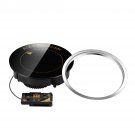 2200W Round Electric Magnetic Induction Cooker Embedded Mini Wire Control Waterproof Hot Pot Stove C