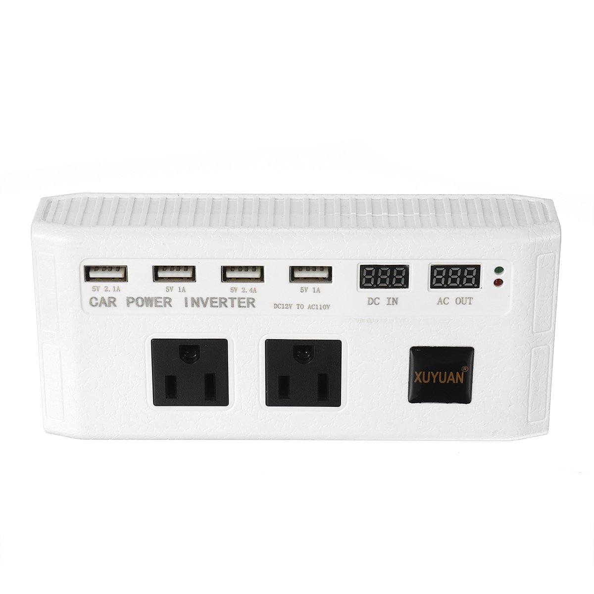 Power Inverter Car USB 500W Peak Charger 12V DC To 110V/220V AC Converter