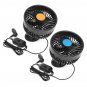 DC 12V/24V 6 Inch Air Cooling Fan Mini Rotatable Fan with Sucker Auto Vehicle Low Noise