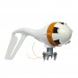 400W 12V 5 Blades Miniature Horizontal Wind Turbine Wind Generator With Controller