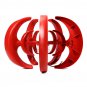 1000W DC 12V/24V Wind Power Electricity Generator Lantern Vertical Axis Double Spiral wind turbine 5