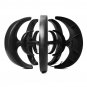 2000W DC 12V/24V 5 Blades Lantern Wind Turbine Generator Vertical Axis Home Power Energy Kit Black