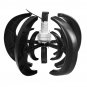2000W DC 12V/24V 5 Blades Lantern Wind Turbine Generator Vertical Axis Home Power Energy Kit Black