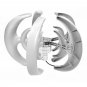 1000W 12V/24V 5 Blade Lantern Power Wind Turbines Generator For Charge Controlle White